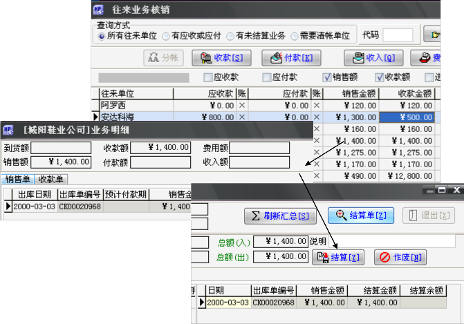 往来核销的方法