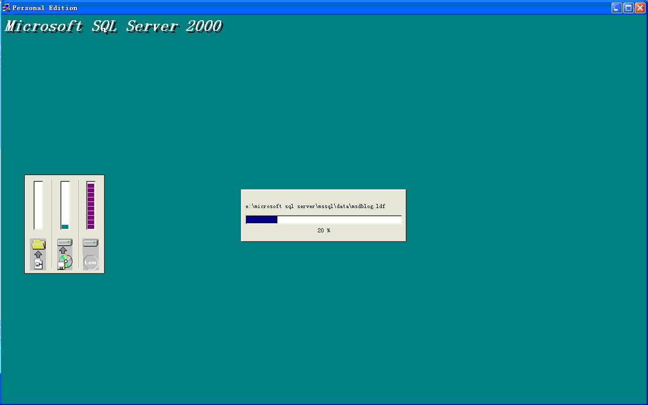 Sql Server 2000个人版在Windows XP下的图解安装